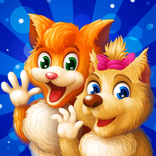 Cat & Dog Story Adventure Game 