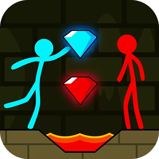 Red and Blue Stickman 2 